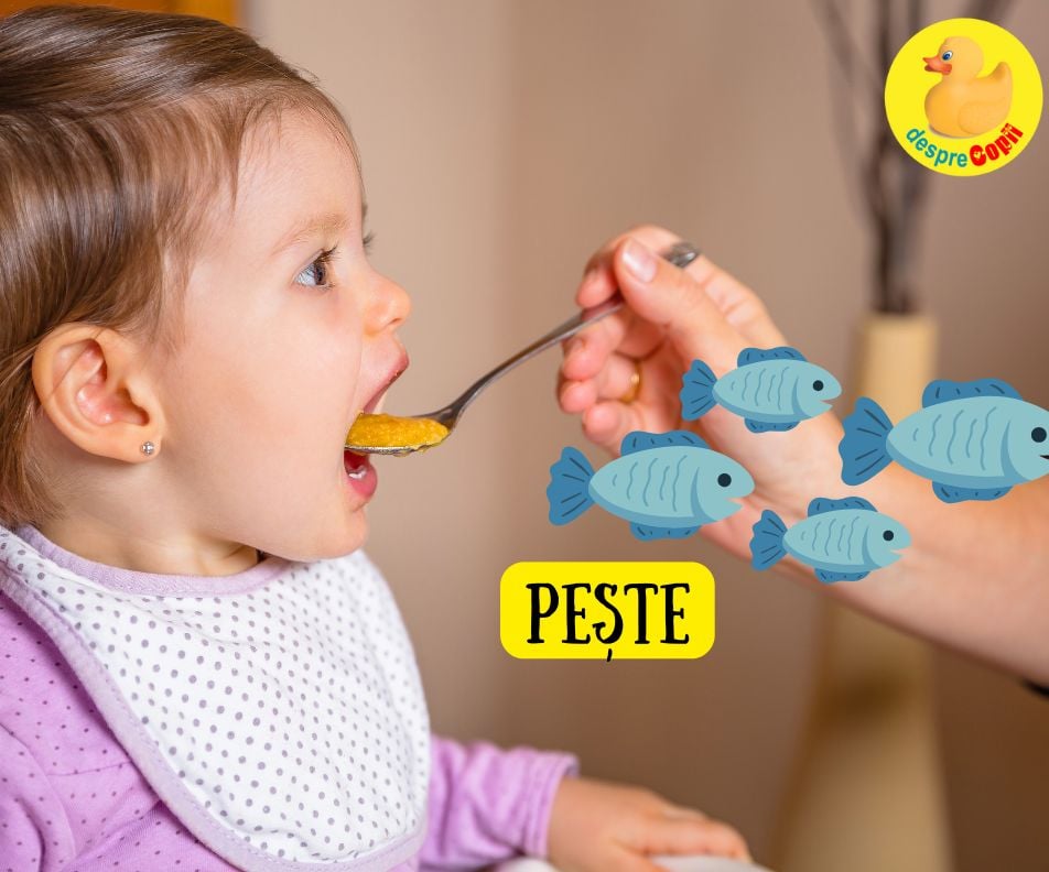 Pestele in alimentatia bebelusului. Cand incepem, cu ce tip de peste si cum anume - cele mai recente recomandari de la Academia de Pediatrie